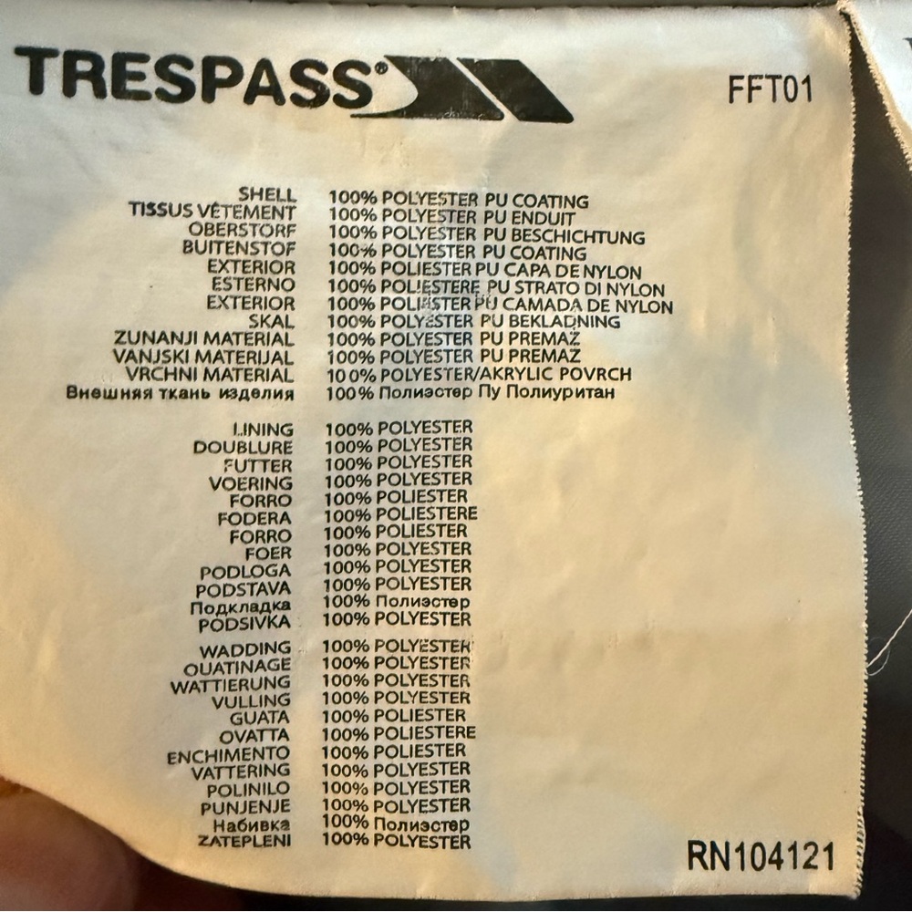 TresPass TP Technical Performance ColdHeat Waterp… - image 13
